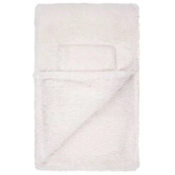 Home Essentials Teddy TV Blanket - Cream -Home Accessories Store 393427 home essentials teddy tv blanket cream 4