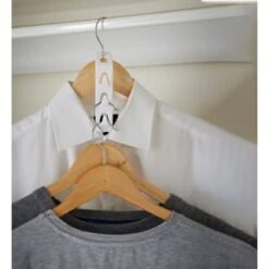 B&M Space Saving Hanger Organisation Hooks 4pk -Home Accessories Store 393906 space saving hanger organisation hooks 2