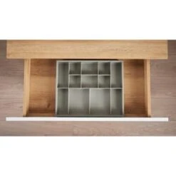B&M Expandable Drawer Organiser -Home Accessories Store 393927 expandable drawer organiser grey 3