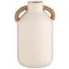 B&M Ceramic Vase With Wicker Handles -Home Accessories Store 394330 ceramic vase with wicker handles