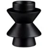 B&M Eden Life Ceramic Candle Holder - Black 2 B&M Eden Life Ceramic Candle Holder - Black -Home Accessories Store 394358 black candle holder