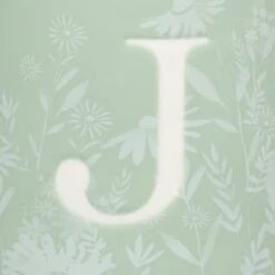 B&M Floral Alphabet Mug (Assorted) -Home Accessories Store 394397 floral alphabet mug green j 2