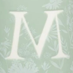 B&M Floral Alphabet Mug (Assorted) -Home Accessories Store 394397 floral alphabet mug green m 2