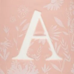 B&M Floral Alphabet Mug (Assorted) -Home Accessories Store 394397 floral alphabet mug pink a 2