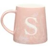 B&M Floral Alphabet Mug (Assorted) -Home Accessories Store 394397 floral alphabet mug pink s