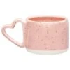 B&M Heart Handle Speckled Mug -Home Accessories Store 394404 heart handle speckled mug