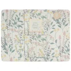 B&M Floral Placemat & Coaster Set 8pc 8 B&M Floral Placemat & Coaster Set 8pc -Home Accessories Store 394455 floral placemat and coaster set 8pc