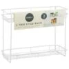 Simply Everyday Two Tier Spice Rack 2 Simply Everyday Two Tier Spice Rack -Home Accessories Store 394509 2 tier spice rack 2