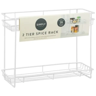 Simply Everyday Two Tier Spice Rack 3 Simply Everyday Two Tier Spice Rack