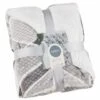 B&M Simply Geo Waffle Throw - Grey 2 B&M Simply Geo Waffle Throw - Grey -Home Accessories Store 394917 simply geo waffle throw grey