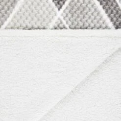 B&M Simply Geo Waffle Throw - Grey 10 B&M Simply Geo Waffle Throw - Grey -Home Accessories Store 394917 simply geo waffle throw grey 3