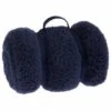 B&M Simply Teddy Navy Rolled Throw 2 B&M Simply Teddy Navy Rolled Throw -Home Accessories Store 394931 teddy throw navy