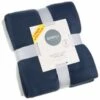 Simply Navy & Grey Polar Fleece Throw 2pk 2 Simply Navy & Grey Polar Fleece Throw 2pk -Home Accessories Store 395030 simply super soft throws 2pk navy grey