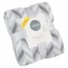 Simply Grey & Geo Print Polar Fleece Throw 2pk 1 Simply Grey & Geo Print Polar Fleece Throw 2pk -Home Accessories Store 395031 simply super soft throws 2pk grey geo