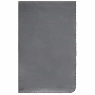 Simply Light Grey & Dark Grey Polar Fleece Throw 2pk 4 Simply Light Grey & Dark Grey Polar Fleece Throw 2pk - Image 3