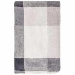 Grey Check Sherpa Throw 8 Grey Check Sherpa Throw -Home Accessories Store 395038 highland check sherpa throw 4