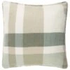 Country Check Cushion With Pipe - Sage Green 2 Country Check Cushion With Pipe - Sage Green -Home Accessories Store 395330 country sage green check cushion