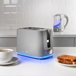 Blaupunkt 2 Slice Illuminating Toaster - Grey 7 Blaupunkt 2 Slice Illuminating Toaster - Grey -Home Accessories Store 395756 blaupunkt 2 slice illuminating toaster grey 3