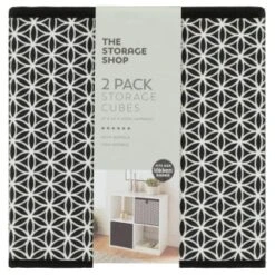 Lokken Mark Making Storage Cubes 2pk - Mono 9 Lokken Mark Making Storage Cubes 2pk - Mono -Home Accessories Store 395850 2pk lokken mono storage cubes mark making 2