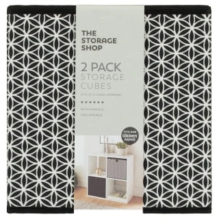 Lokken Mark Making Storage Cubes 2pk - Mono 5 Lokken Mark Making Storage Cubes 2pk - Mono - Image 3