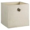 Lokken Linen Storage Cubes 2pk - Natural -Home Accessories Store 395852 2pk linen lokken storage cubes natural 4