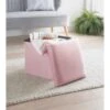 B&M Square Storage Cube - Pink 2 B&M Square Storage Cube - Pink -Home Accessories Store 395864 square cube pink