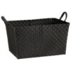 B&M Oversized Rectangular Basket - Black -Home Accessories Store 395867 oversized rectangular basket black