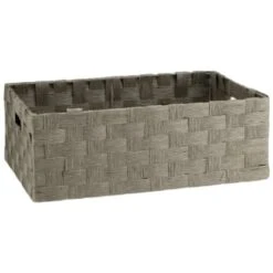 B&M Caen Set Of 3 Paper Rope Baskets - Grey 9 B&M Caen Set Of 3 Paper Rope Baskets - Grey -Home Accessories Store 395868 caen set of 3 paper rope baskets grey 3
