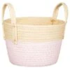 B&M Wicker Basket - Pink 2 B&M Wicker Basket - Pink -Home Accessories Store 395906 wicker basket pink