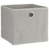 Lokken Teddy Storage Cubes 2pk - Grey