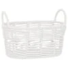 B&M Rope Basket - White -Home Accessories Store 395979 rope basket white