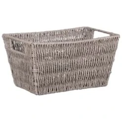 B&M Paper Rope Basket - Grey