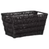 B&M Paper Rope Basket - Black -Home Accessories Store 395985 paper rope basket black
