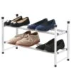 Spaceways Extendable 2 Tier Shoe Rack -Home Accessories Store 396228 383984 spaceways 2 tier shoe rack