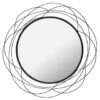 B&M Black Wire Mirror -Home Accessories Store 396238 black wire mirror