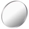 B&M Silver Round Small Mirror -Home Accessories Store 396379 silver round small mirror