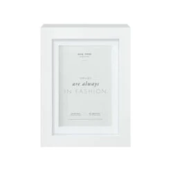 B&M New York Box Photo Frame - 4 X 6" - White 5 B&M New York Box Photo Frame - 4 X 6" - White -Home Accessories Store 396446 new york box frame mounted 5x7 white 2