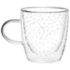 B&M Printed Double Wall Glass Mug - Spots 1 B&M Printed Double Wall Glass Mug - Spots -Home Accessories Store 396479 printed double wall glass mug spots