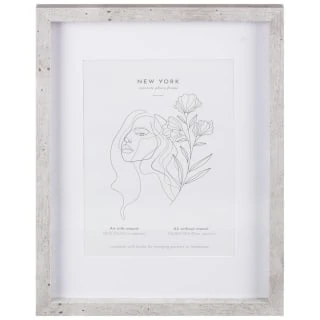 B&M Concrete Effect Photo Frame A4 3 B&M Concrete Effect Photo Frame A4