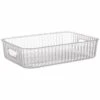 Ribbed Clear Storage Tray 2 Ribbed Clear Storage Tray -Home Accessories Store 396949 ribbed clear storage tray