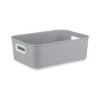 Anti Slip Medium Storage Box - Grey 1 Anti Slip Medium Storage Box - Grey -Home Accessories Store 396953 anti slip medium storage box grey