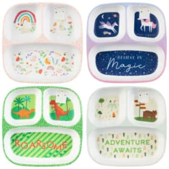 Kids Small Platter - Dinosaur 9 Kids Small Platter - Dinosaur -Home Accessories Store 398592 398594 kids small platter group 1