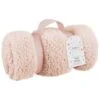 Simply Kids Teddy Throw - Light Pink 1 Simply Kids Teddy Throw - Light Pink -Home Accessories Store 400208 simply kids teddy rolled kids throw pink 4